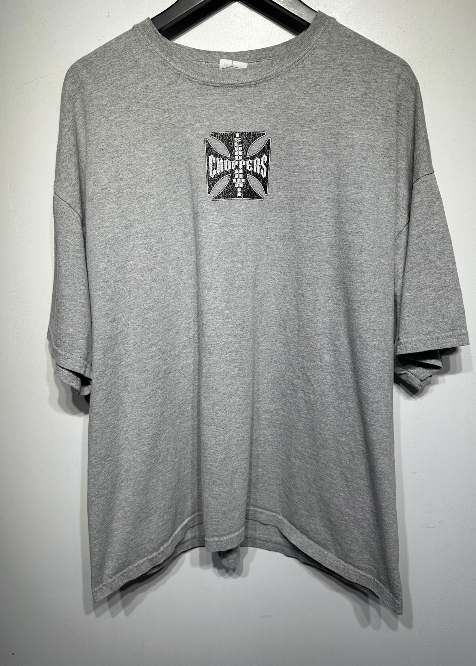 Island Hawaii Choppers Grey Logo Tee XXL