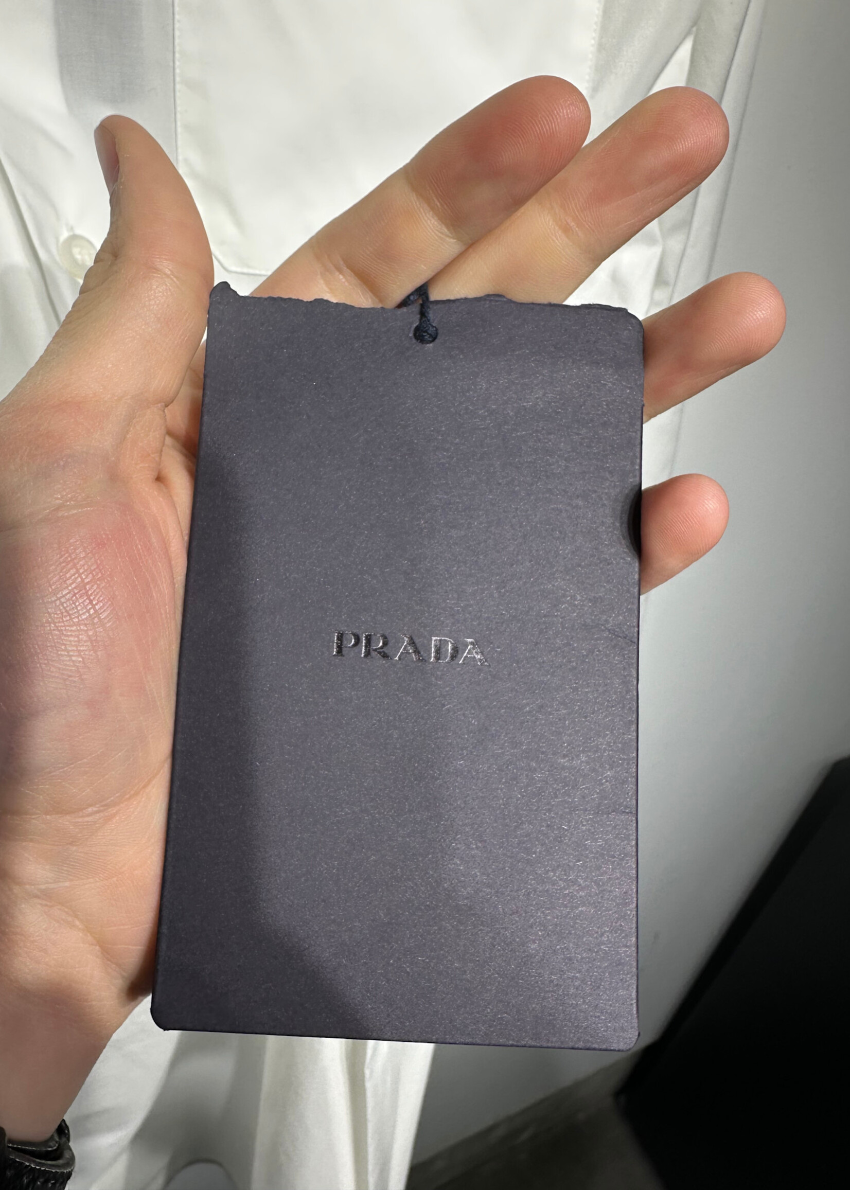 Prada NWT Uniform White Button Up Masc M 3