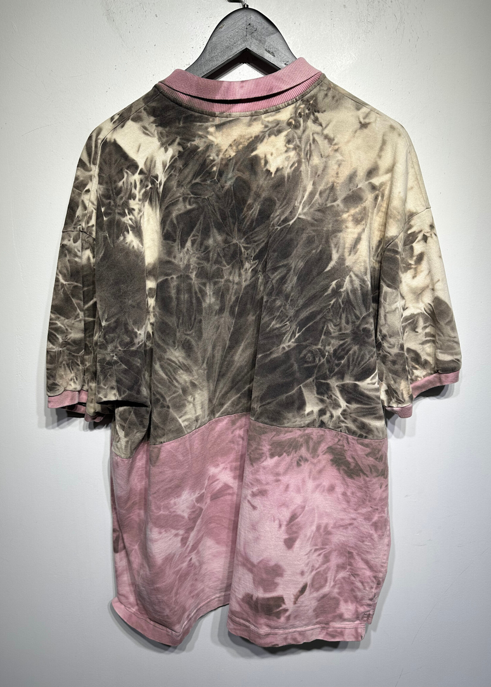 Seattle Supersonics Bleach Dyed Polo XL