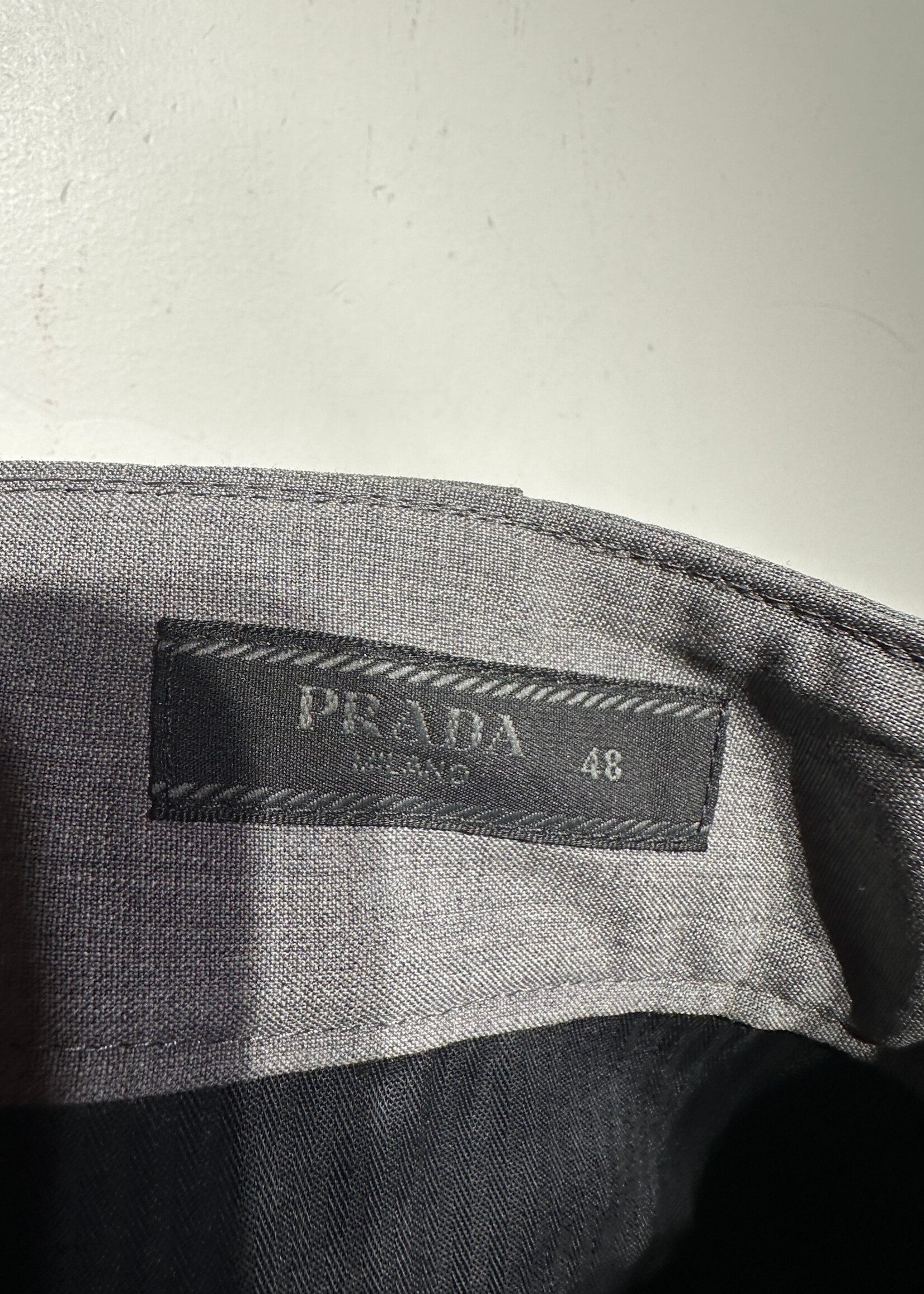 Prada NWT Uniform Grey Trousers Masc 34 3