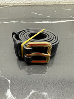 Burberry Black Skinny Belt