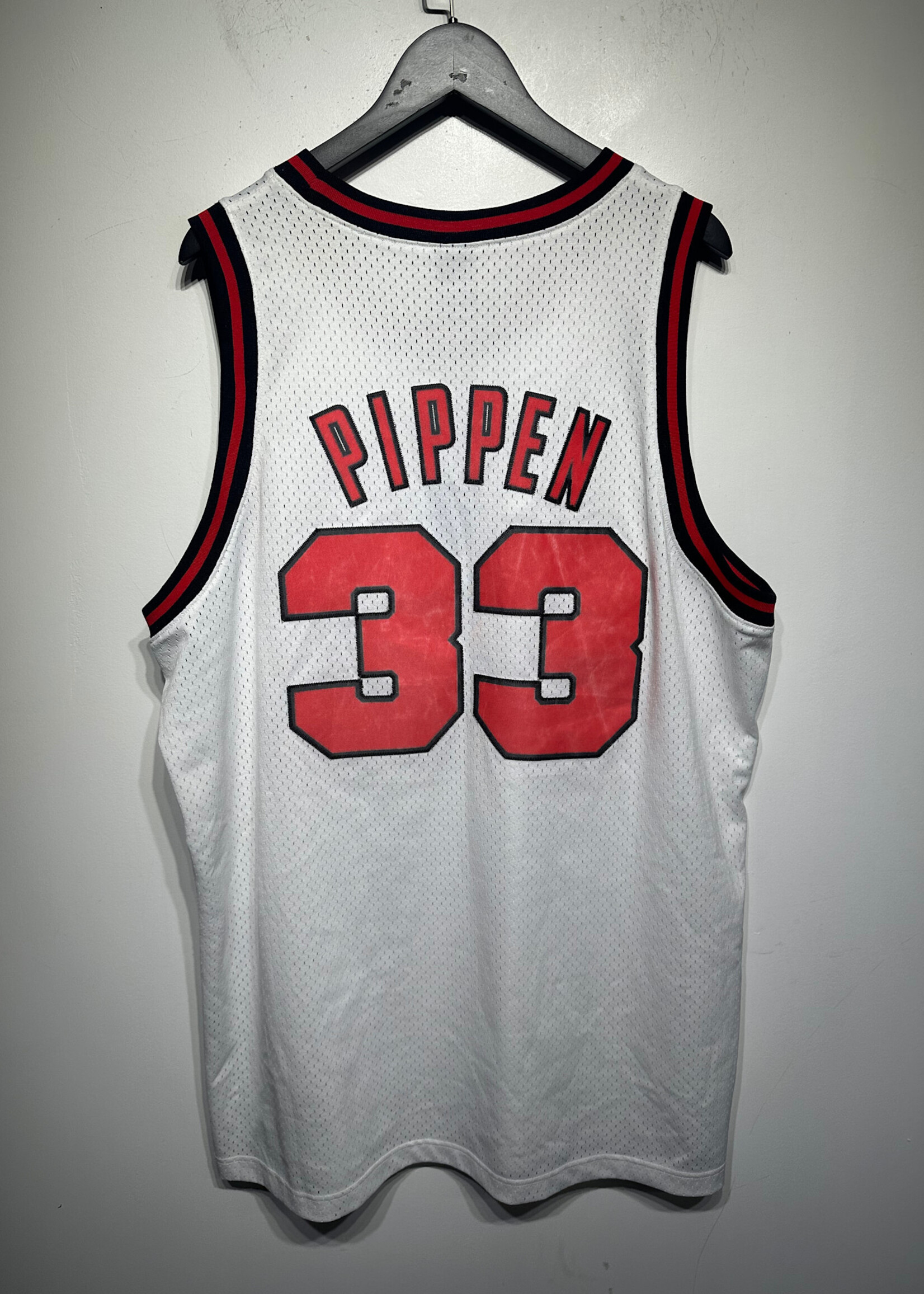 Nike White Chicago Pippen Jersey Masc XXL