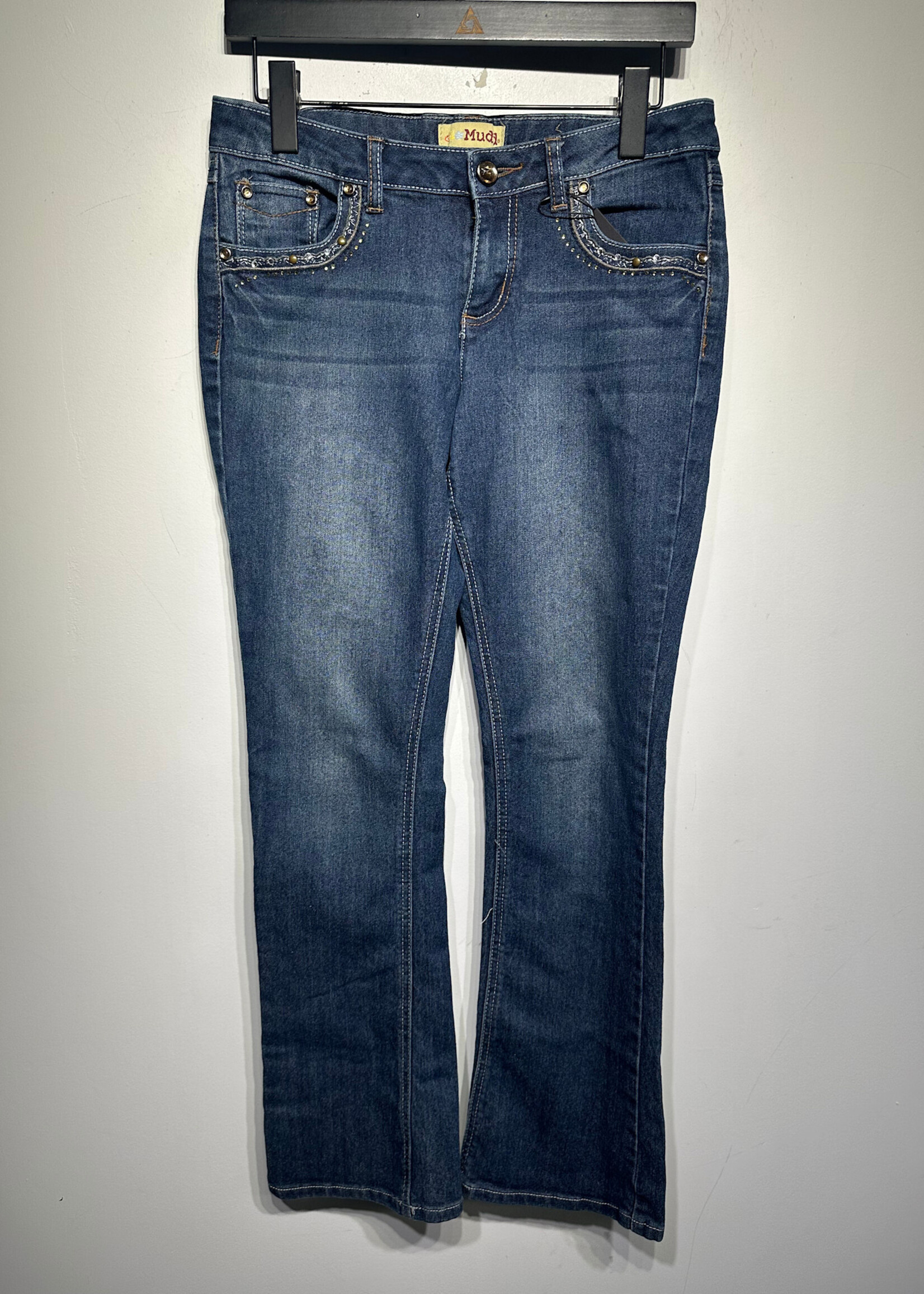 Mudd Cross Pocket Boot Cut Jeans Fem 30