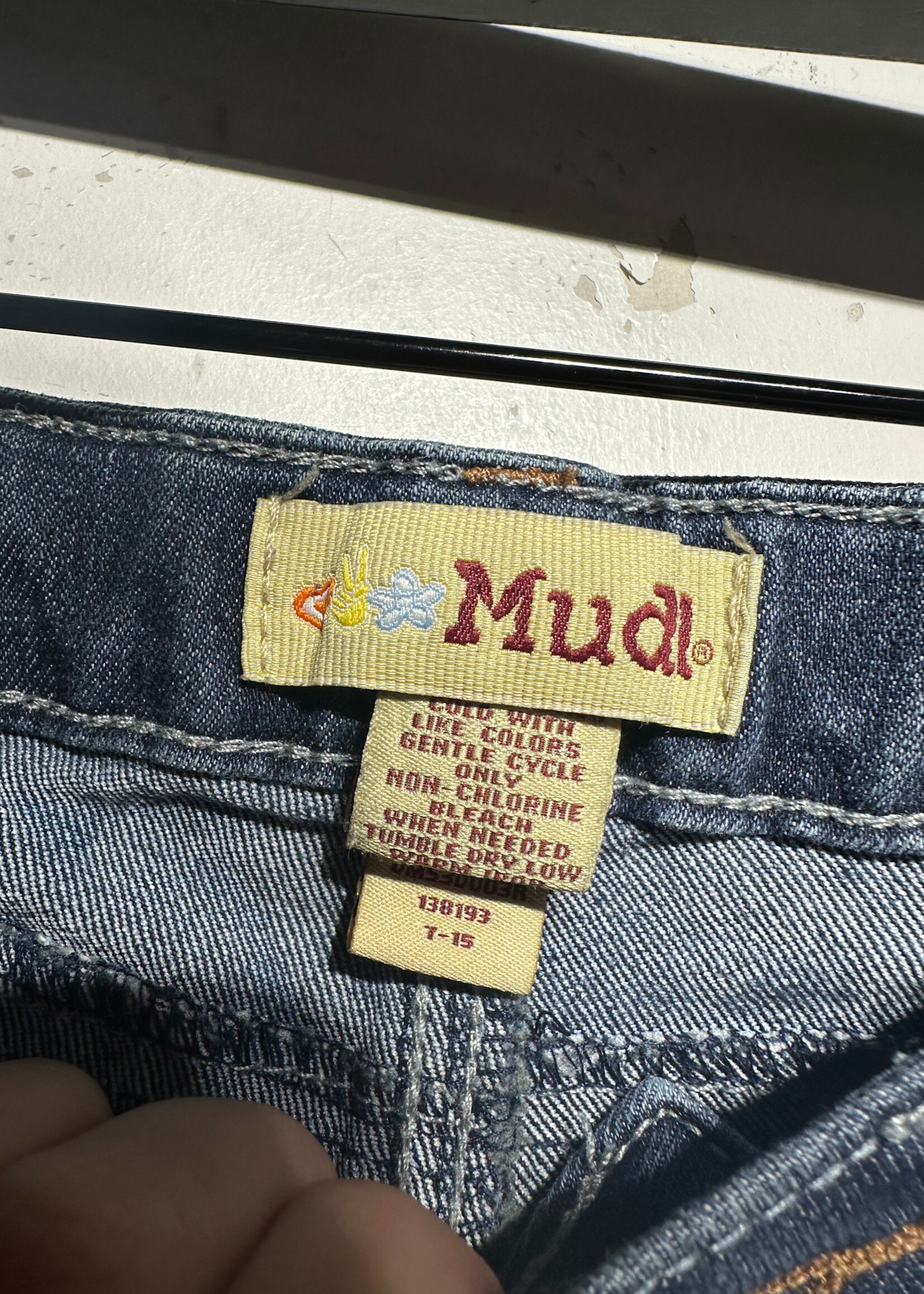 Mudd Cross Pocket Boot Cut Jeans Fem 30