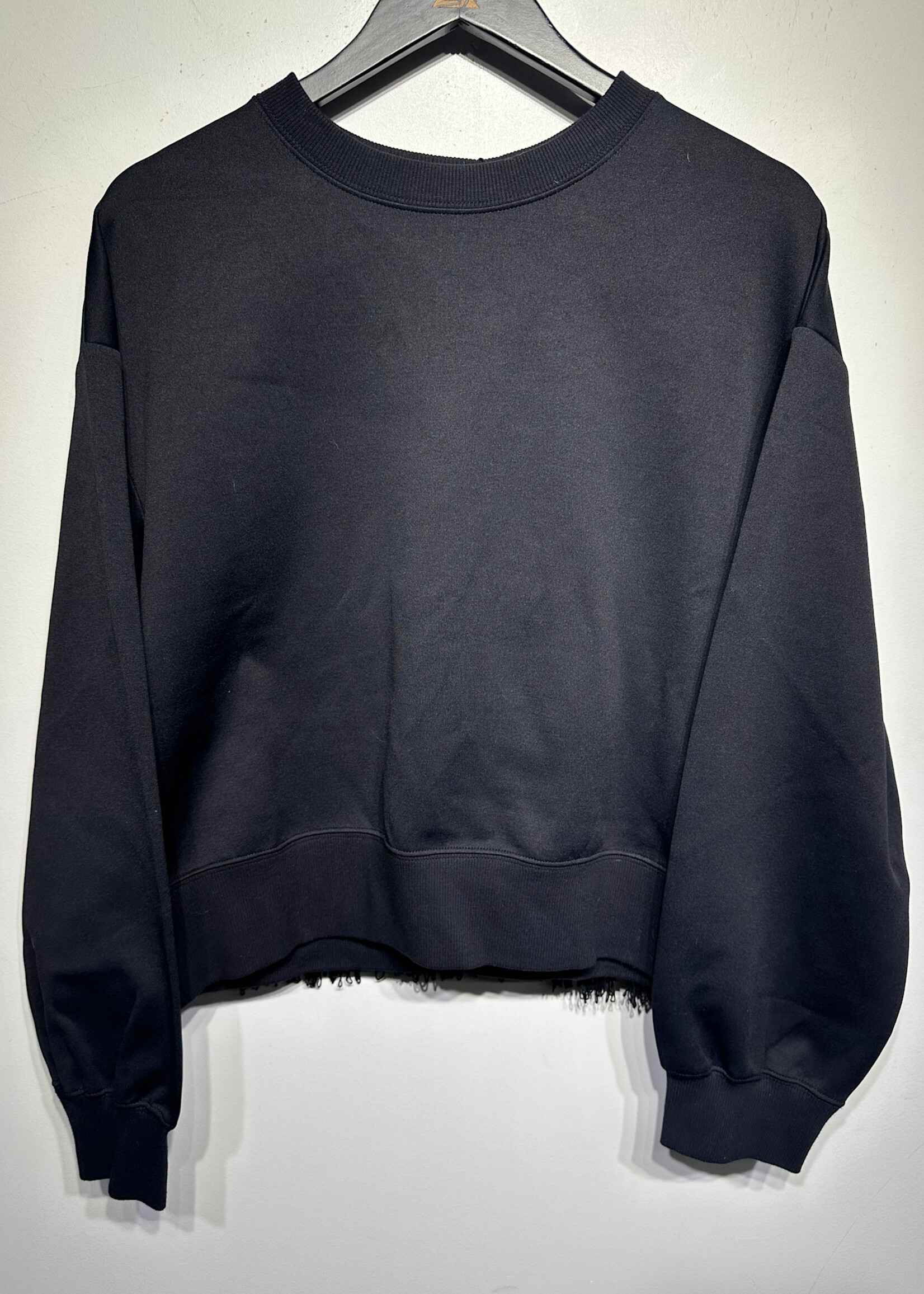 NWT MCM Black Tassel Crewneck Fem M