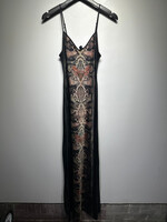 Allsaints Snake Print Bryony Maxi Dress 2/XS