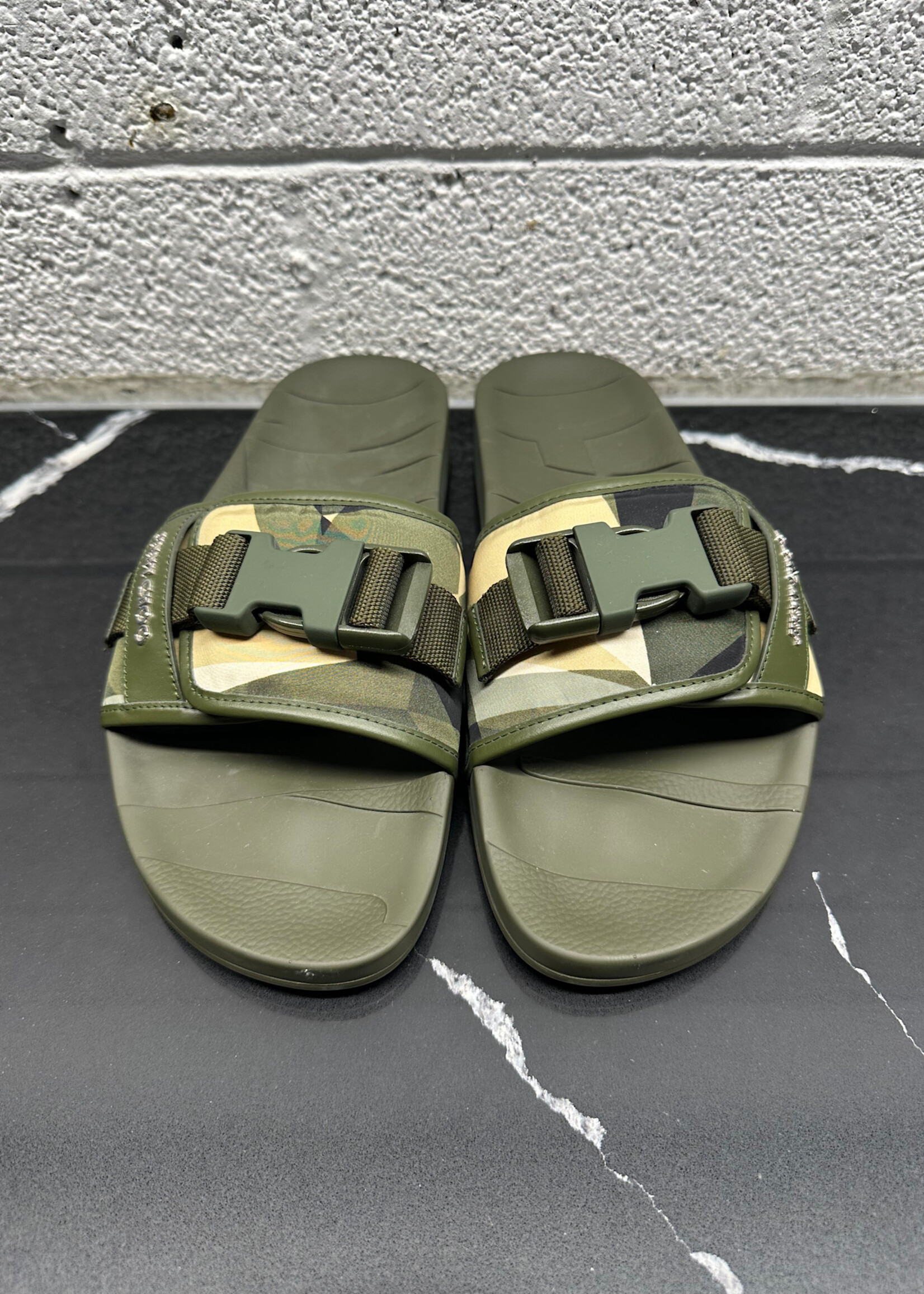 Jimmy Choo Camo Buckle Slides 10