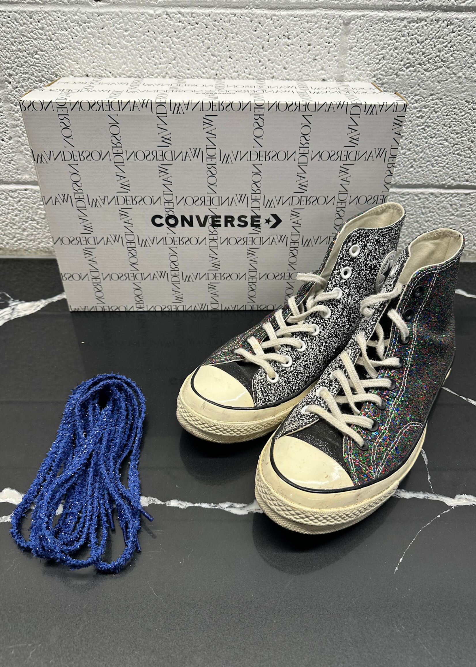 Converse X JW Anderson Glitter Hightop M10/F12