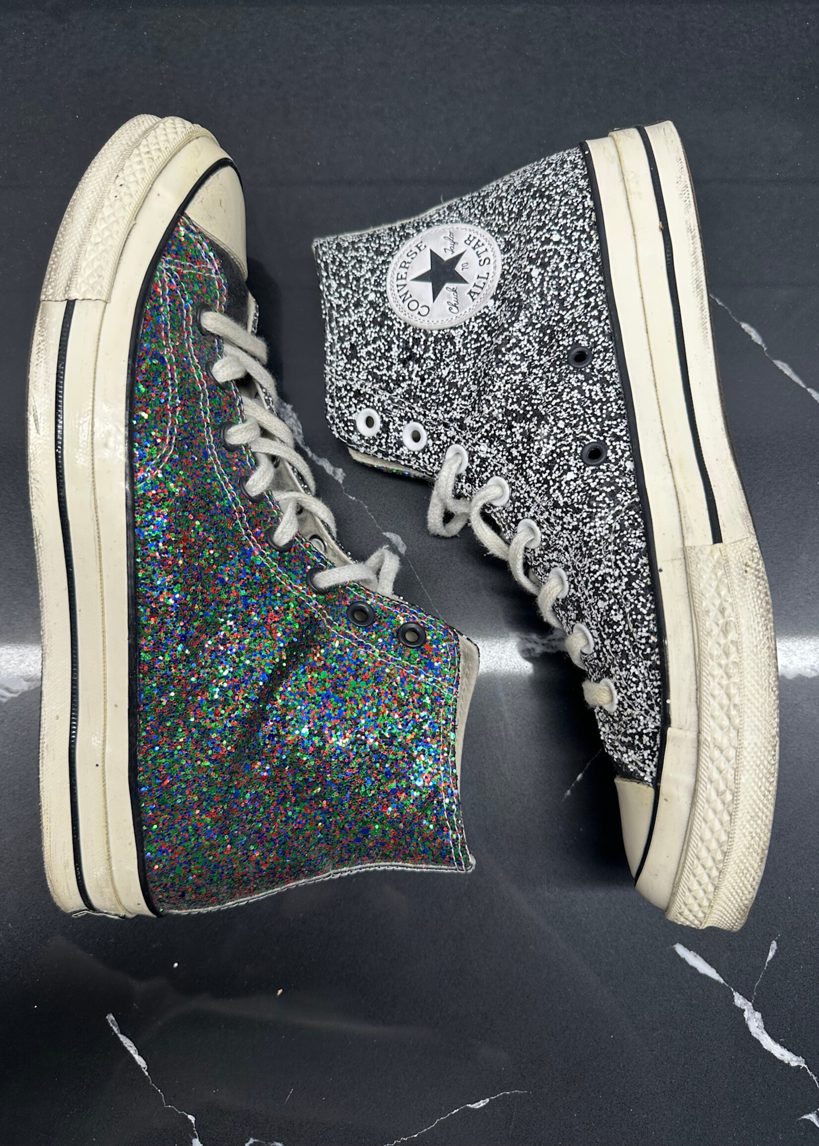 Converse X JW Anderson Glitter Hightop M10/F12