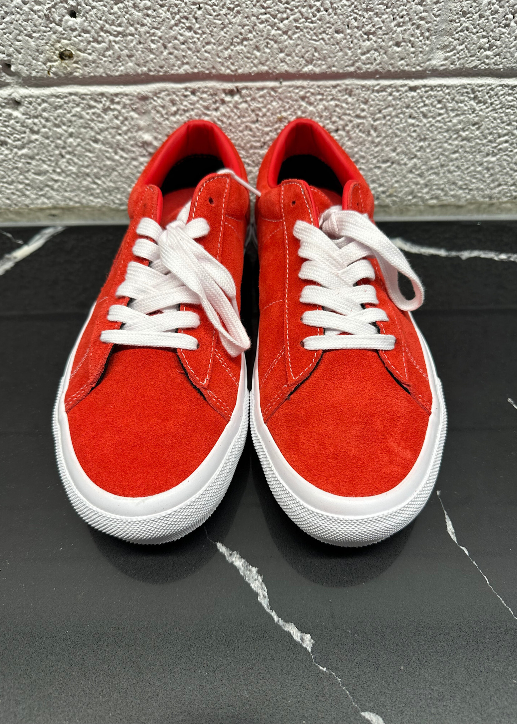 SUPREME X VANS F EM' RED SNEAKERS 8.5