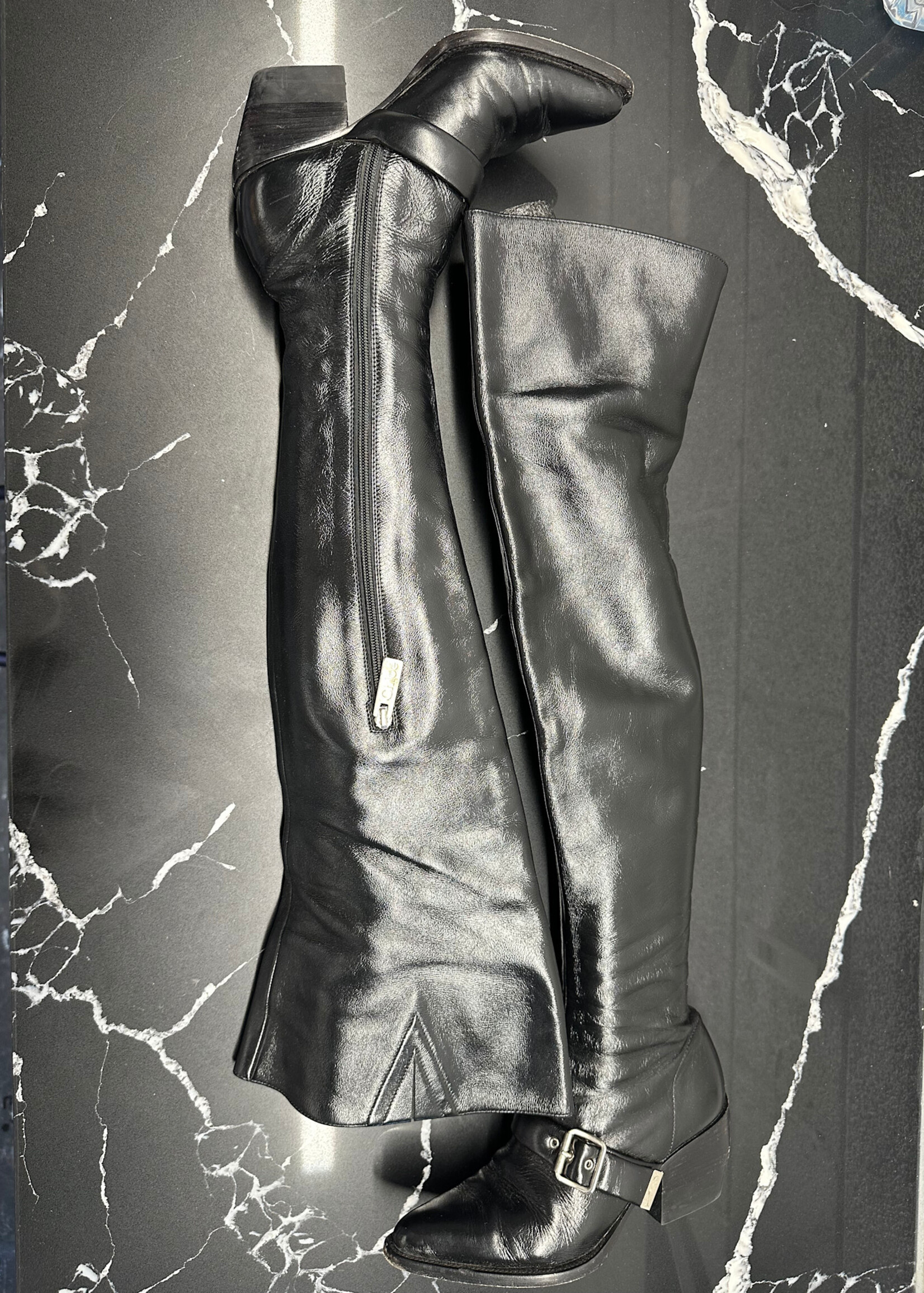 Chloe Mallo Leather Boots 36.5/6.5