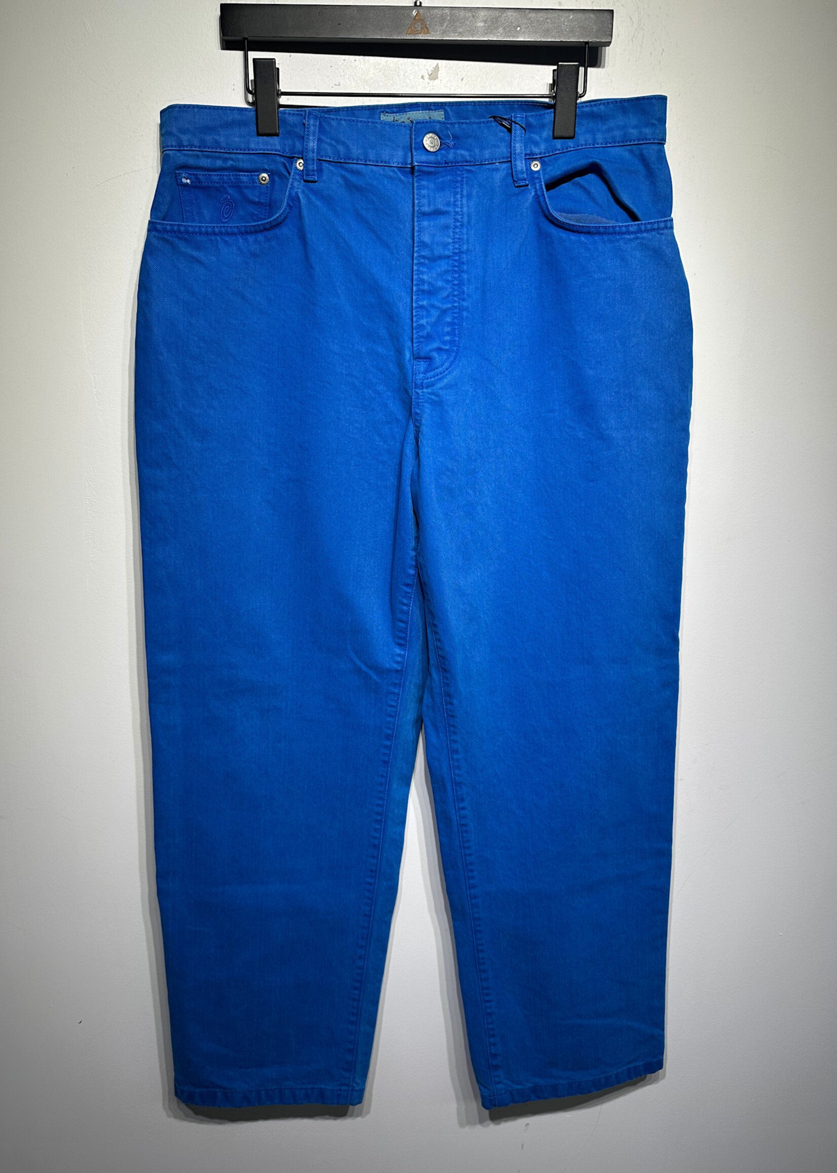 Stussy Blue Over-Dyed Tapered Denim Masc 36"