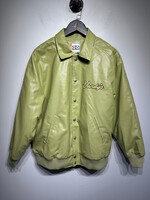 Vandy The Pink Faux Leather Bomber M