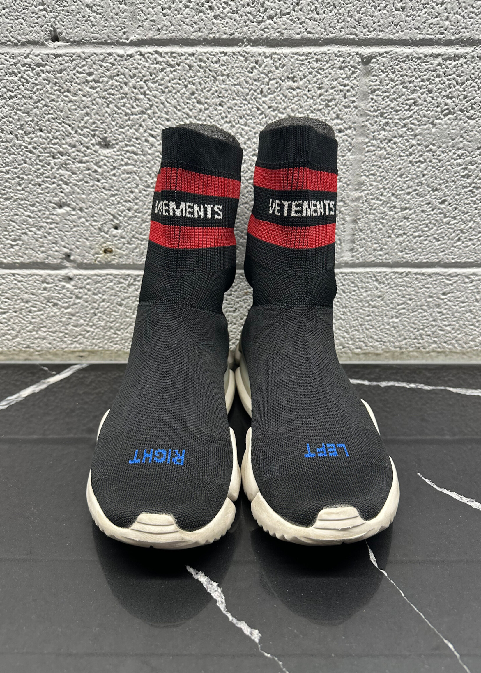 Vetements x Reebok Sock Runner Masc 8.5