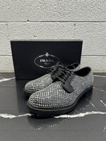 Prada Rhinestone Rhinestone Derbies Masc 8.5-9