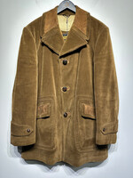 Cortefiel Corduroy Greyish Brown Jacket Fits XL As Is