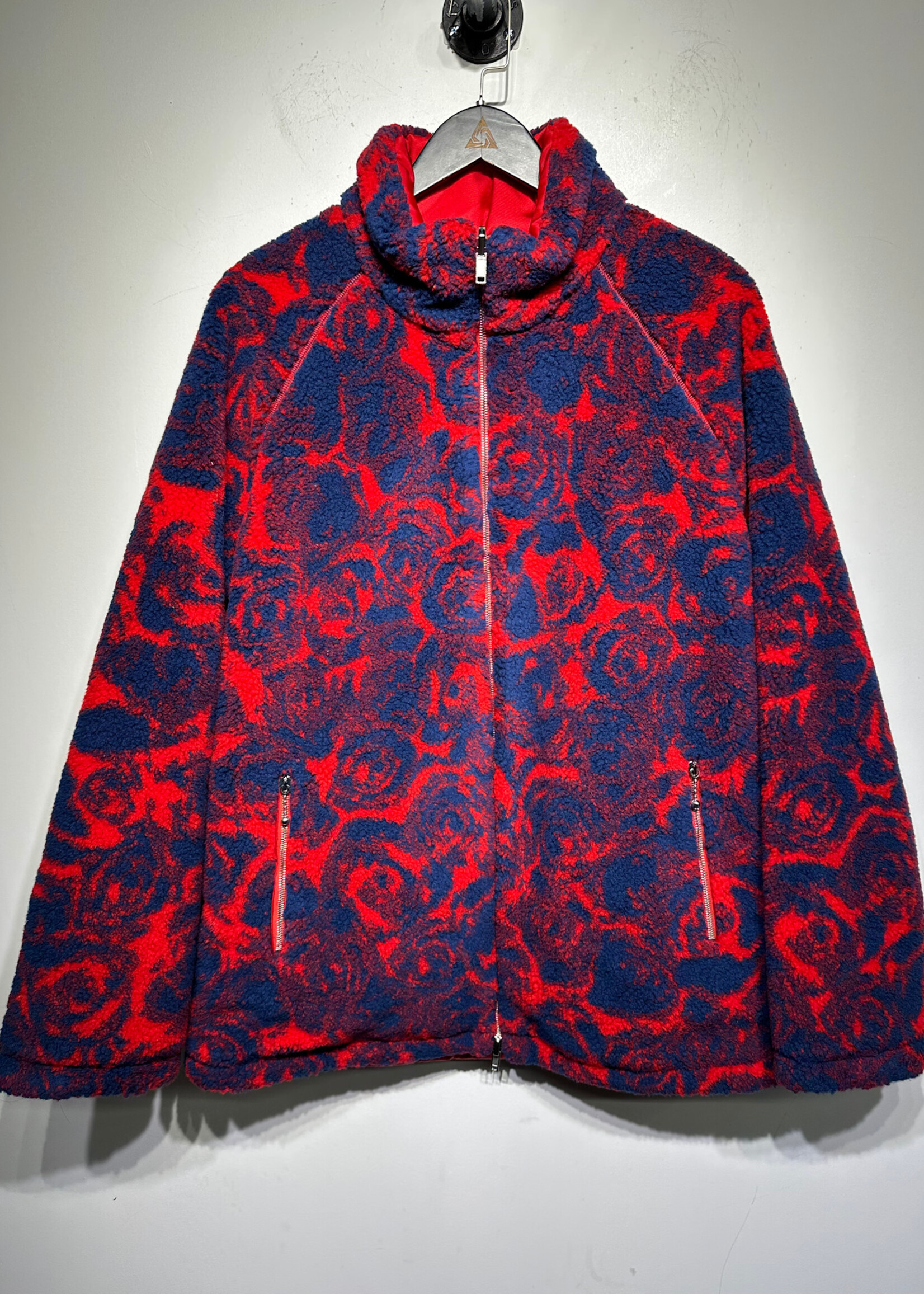 Burberry Rose Print Fleece Jacket Masc XL