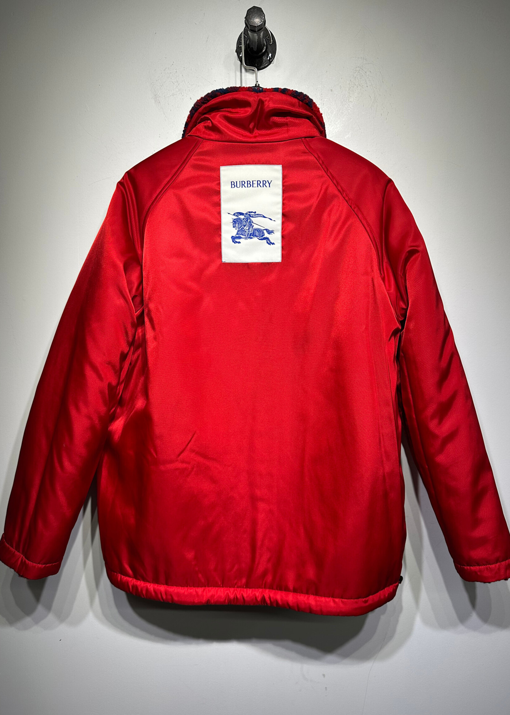 Burberry Rose Print Fleece Jacket Masc XL