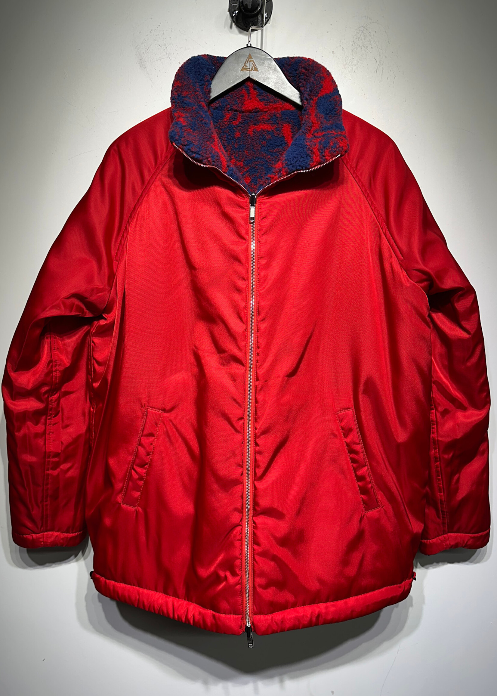 Burberry Rose Print Fleece Jacket Masc XL