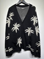 Amiri Palm Tree Black Cardigan XL