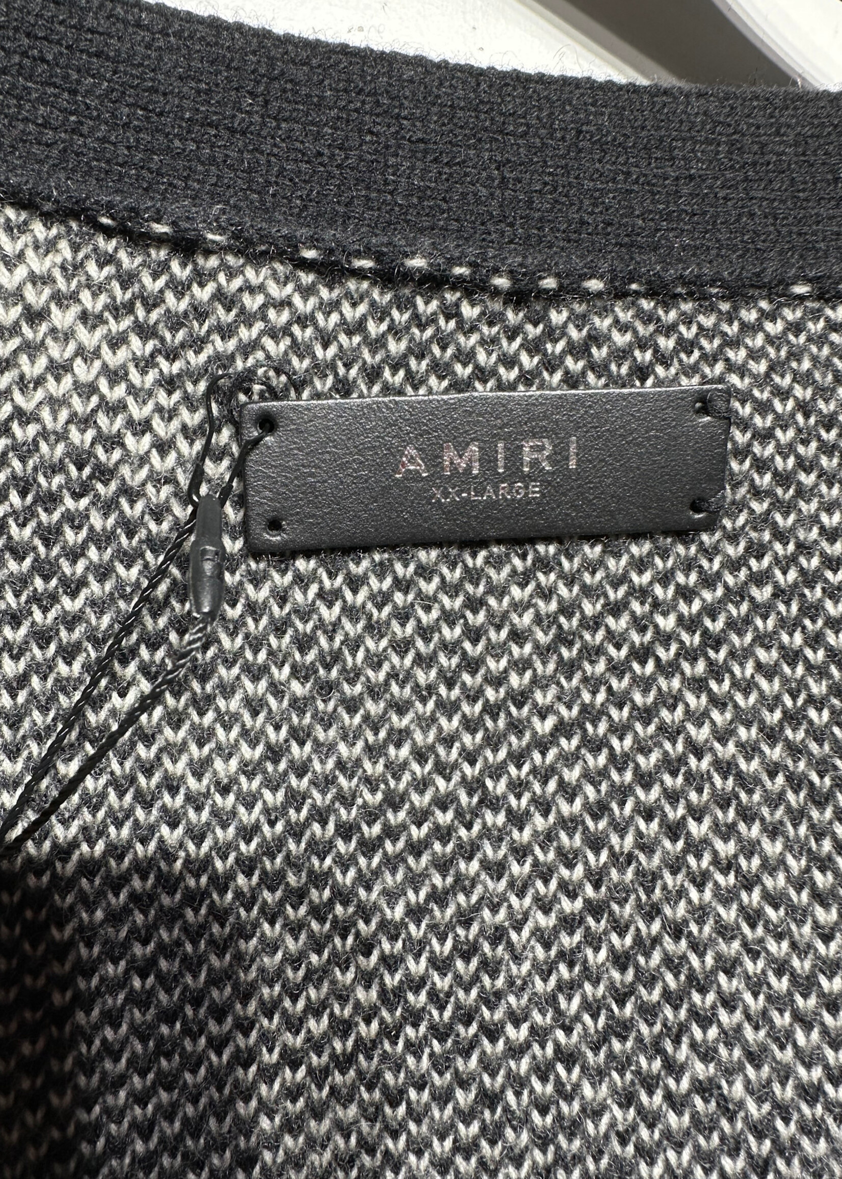Amiri Palm Tree Black Cardigan XL