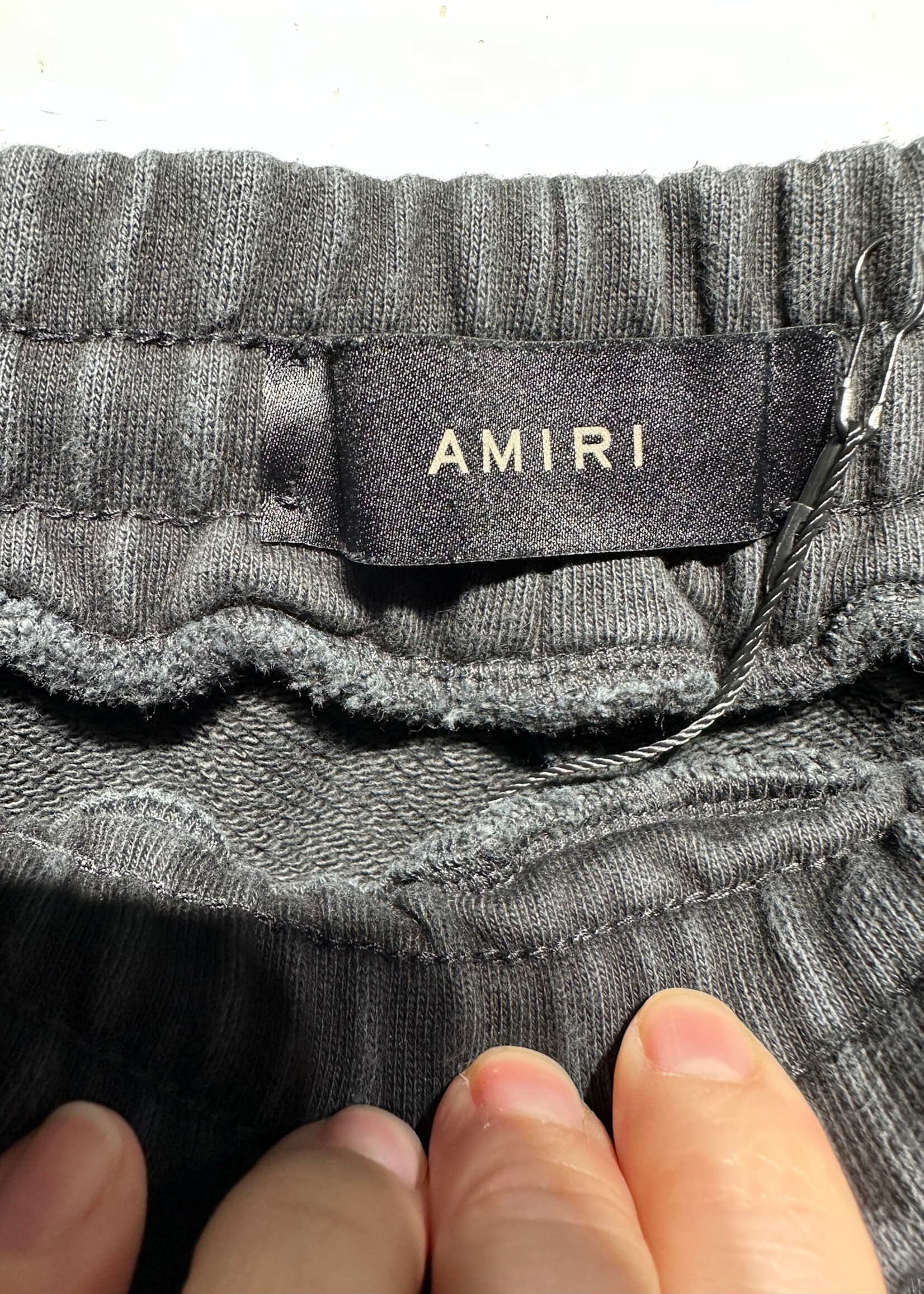 Amiri Black Wide Leg Sweatpants Masc 36
