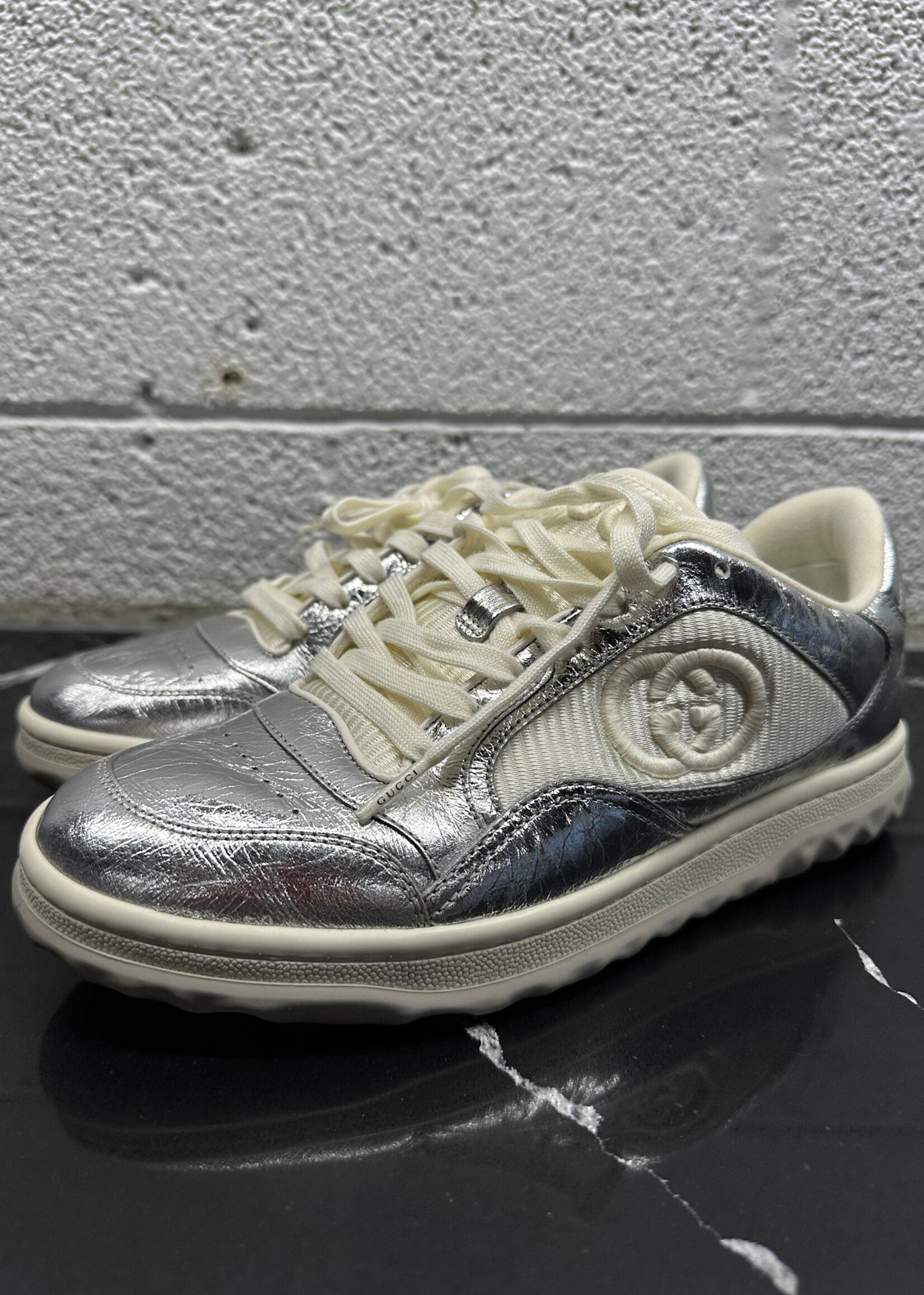 Gucci MAC80 Silver Trainers Fem 8