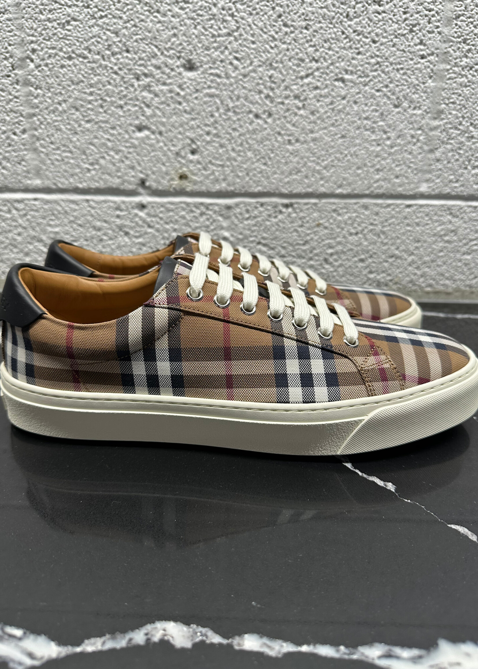 DS Burberry Rangleton Check Sneakers Masc 9