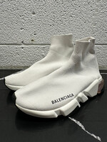 Balenciaga White Speed 2.0 Sock Sneakers Fem 8