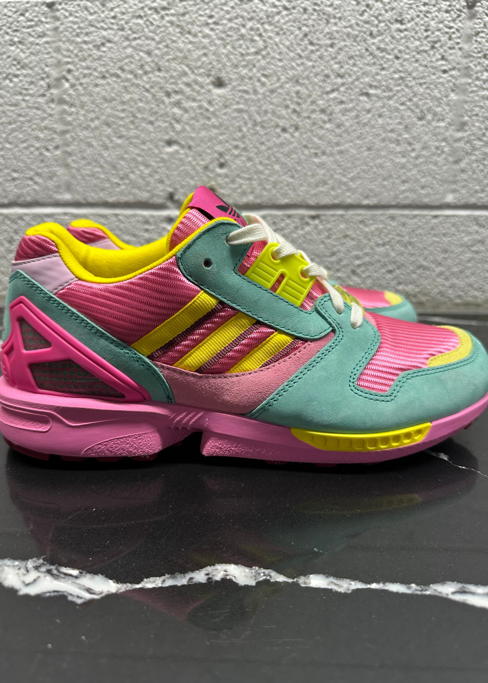 Gucci x Adidas Torsion Pink Blue Sneakers Fem 8
