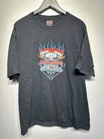Harley San Diego Flaming Engine Tee XL