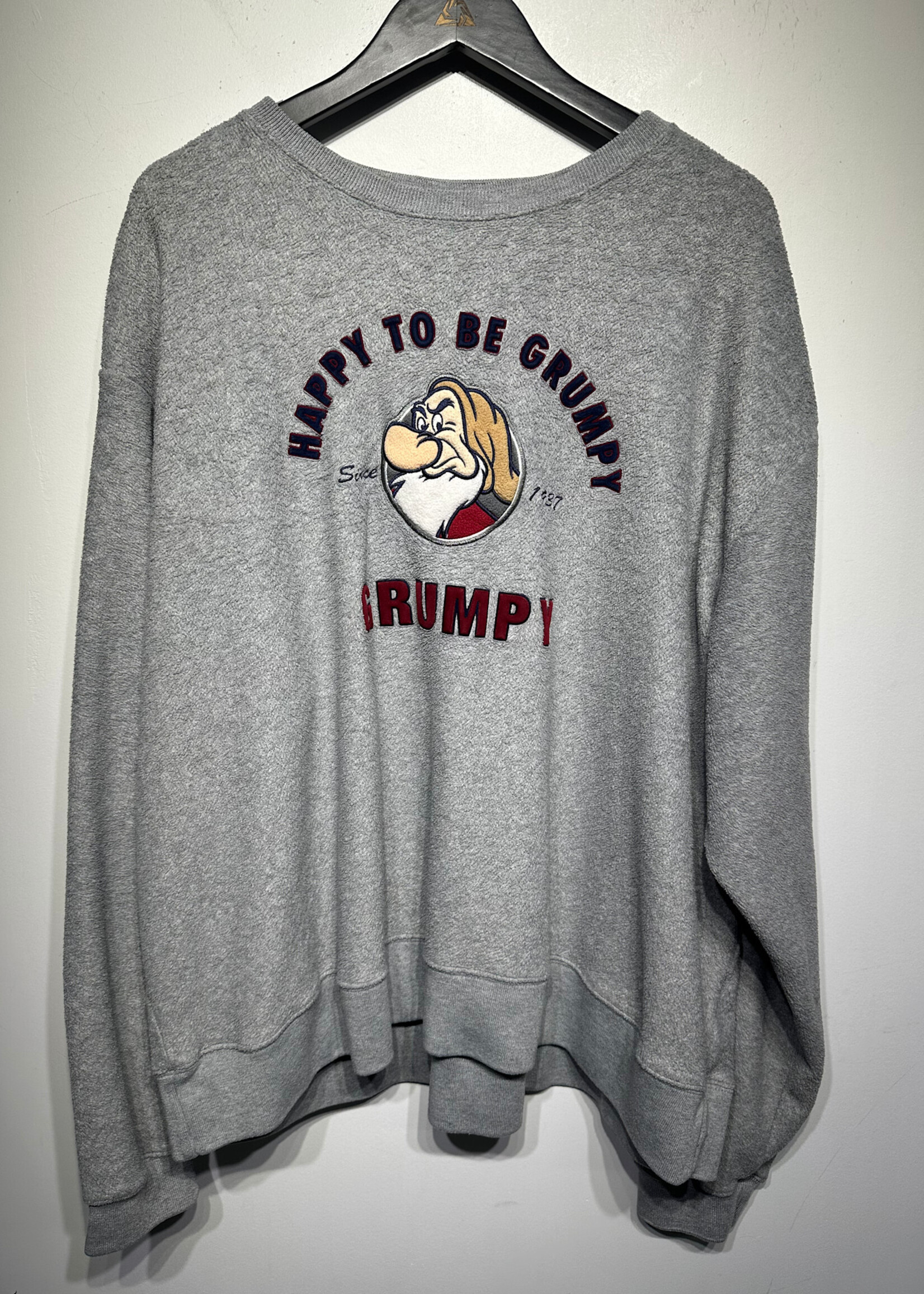 Disney Happy To Be Grumpy Sweater XXL