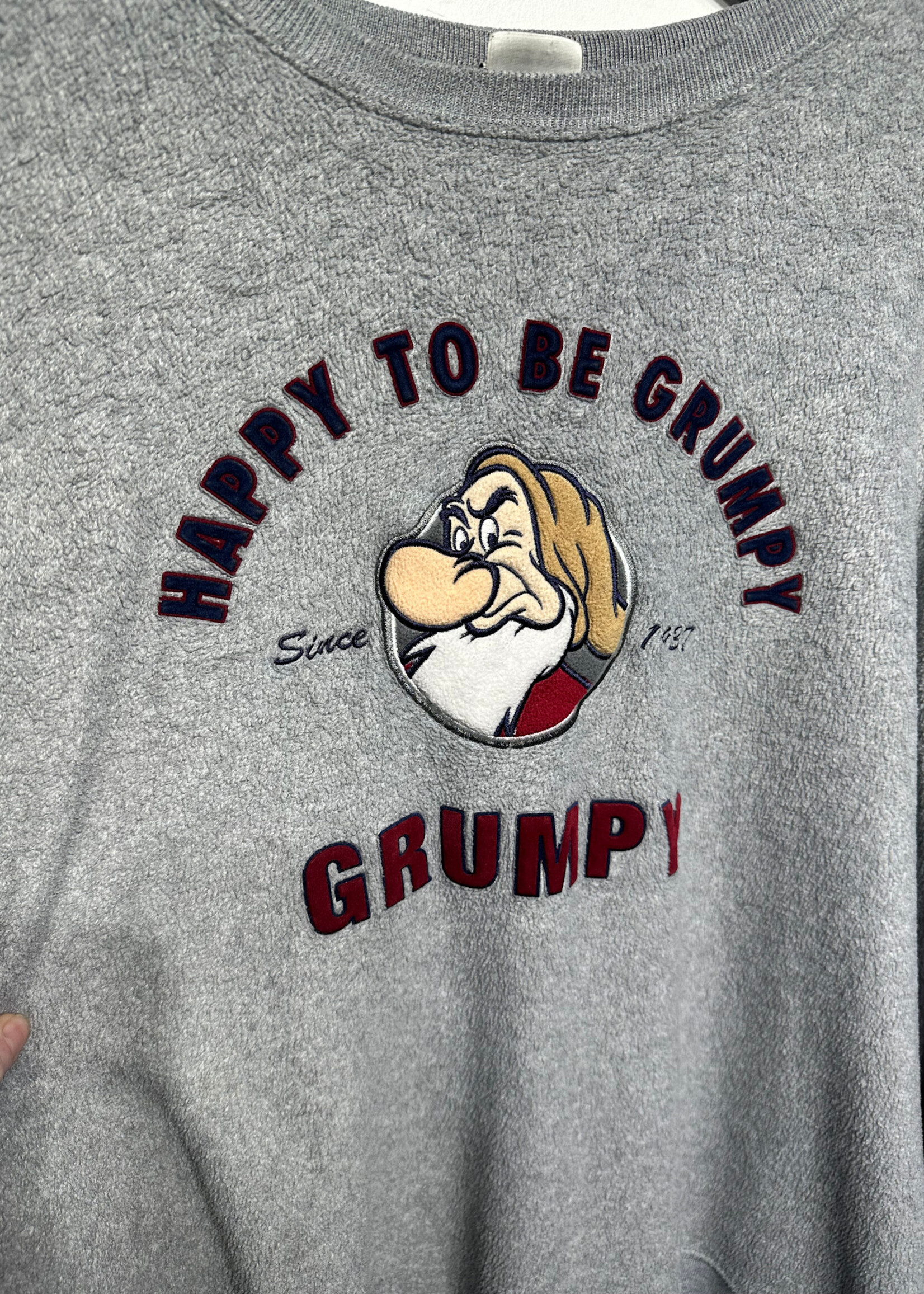 Disney Happy To Be Grumpy Sweater XXL