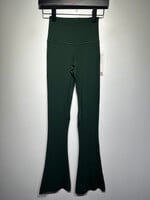 NWT Lululemon Green Mini Flare Leggings Fem 2/XS