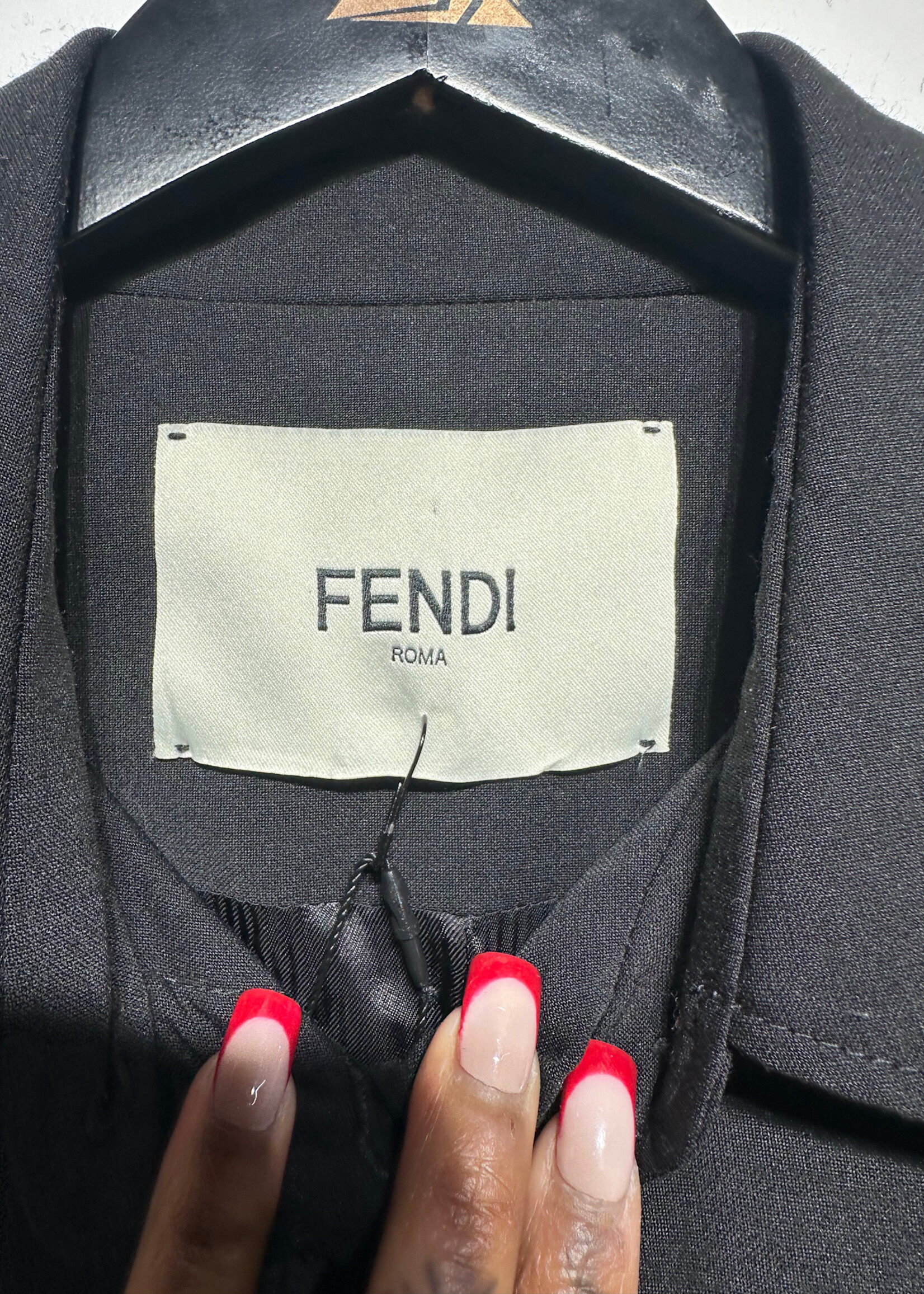 Fendi Uni Leather Patch BU Masc L