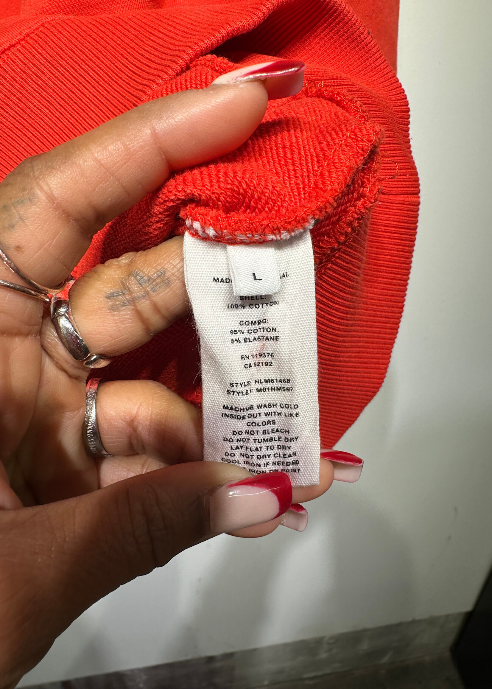 Helmut Lang Summer of Lang Crewneck L