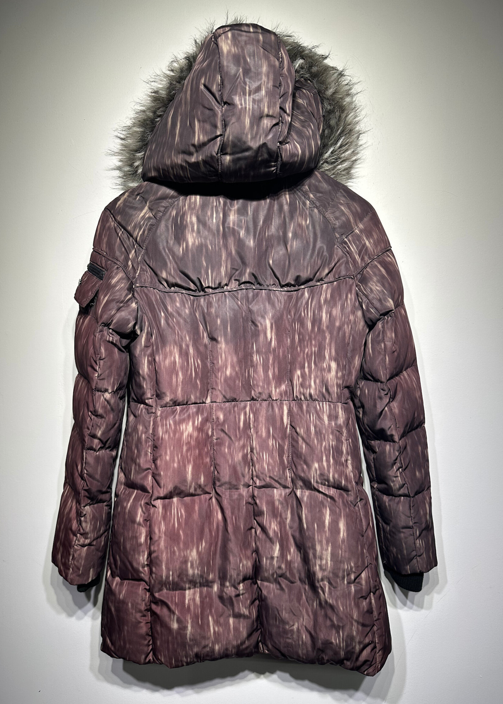 Miss Sixty Y2K Brownish Red Fur Puffer S