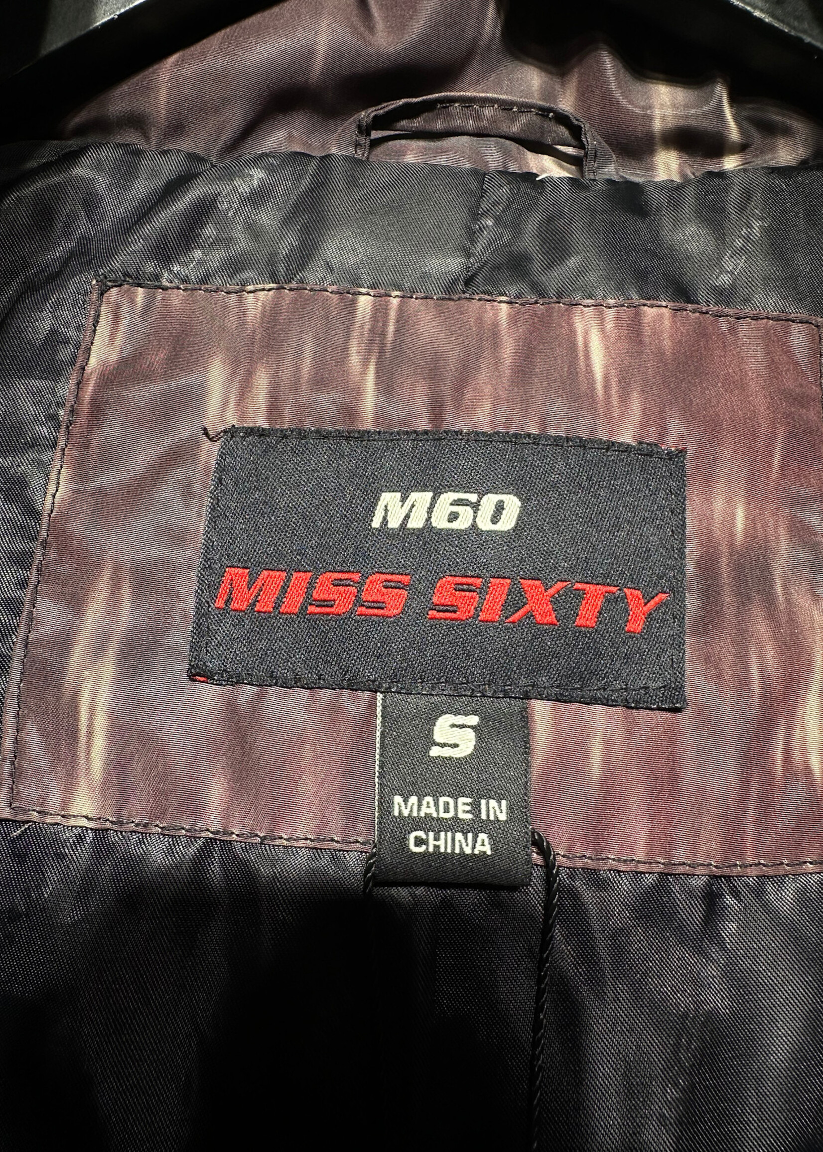 Miss Sixty Y2K Brownish Red Fur Puffer S