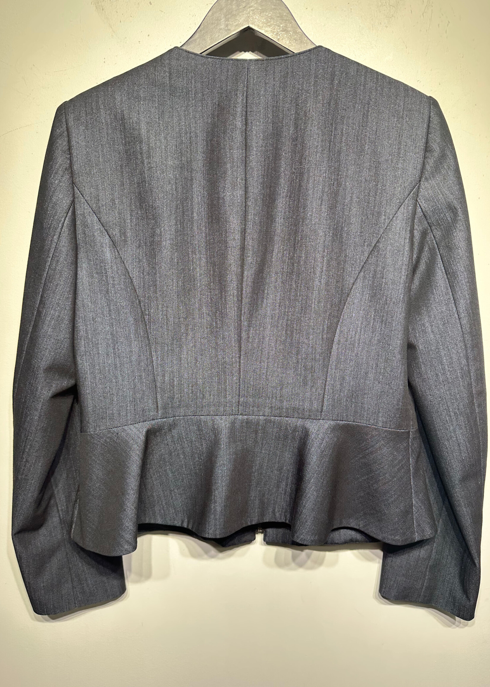 Calvin Klein Dark Denim Zip Jacket Fem L