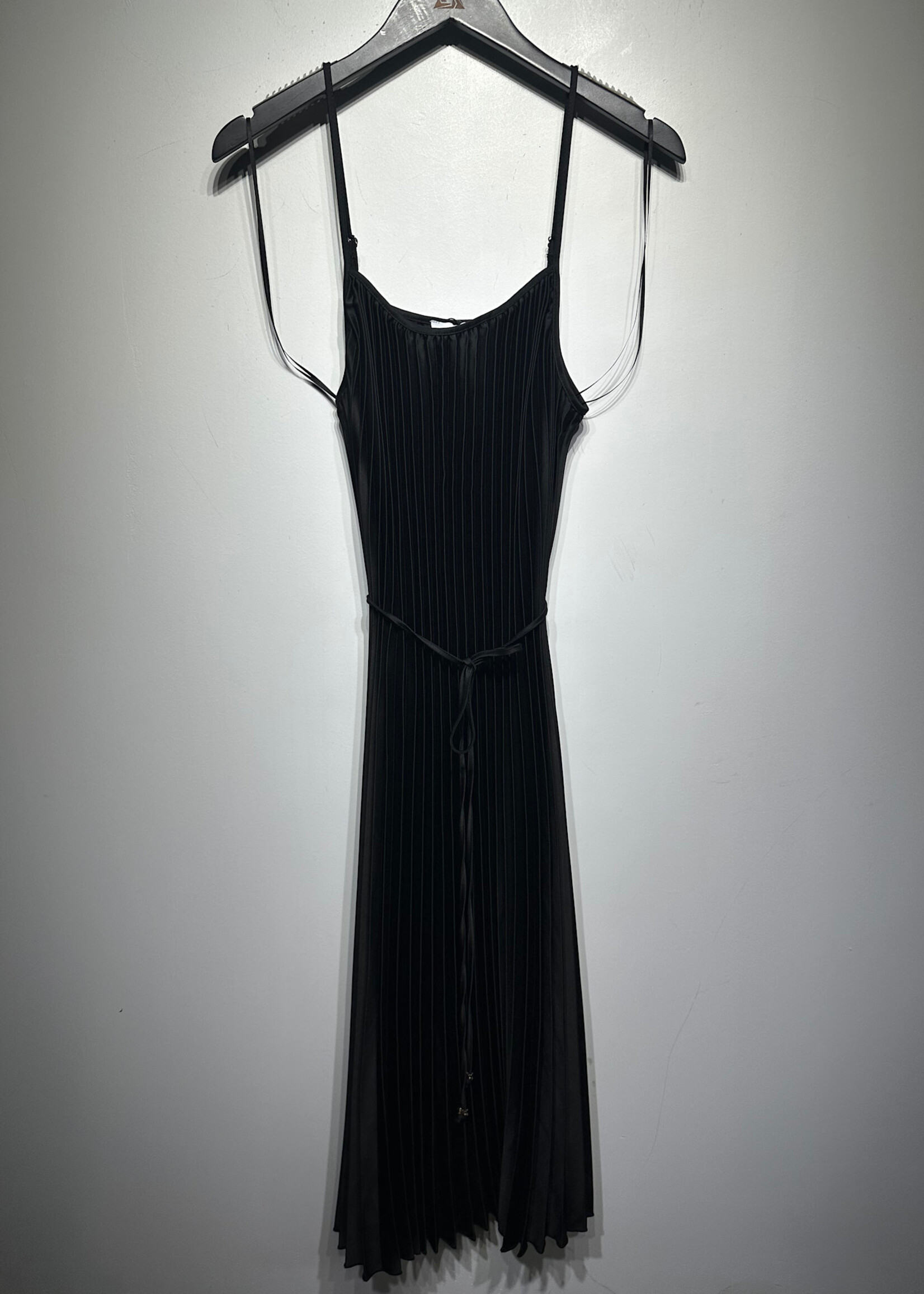 Sam Edelman Black Pleated Dress M