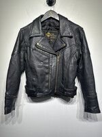 Leather Headquarters Heavy Motorcycle Jacket Fem M