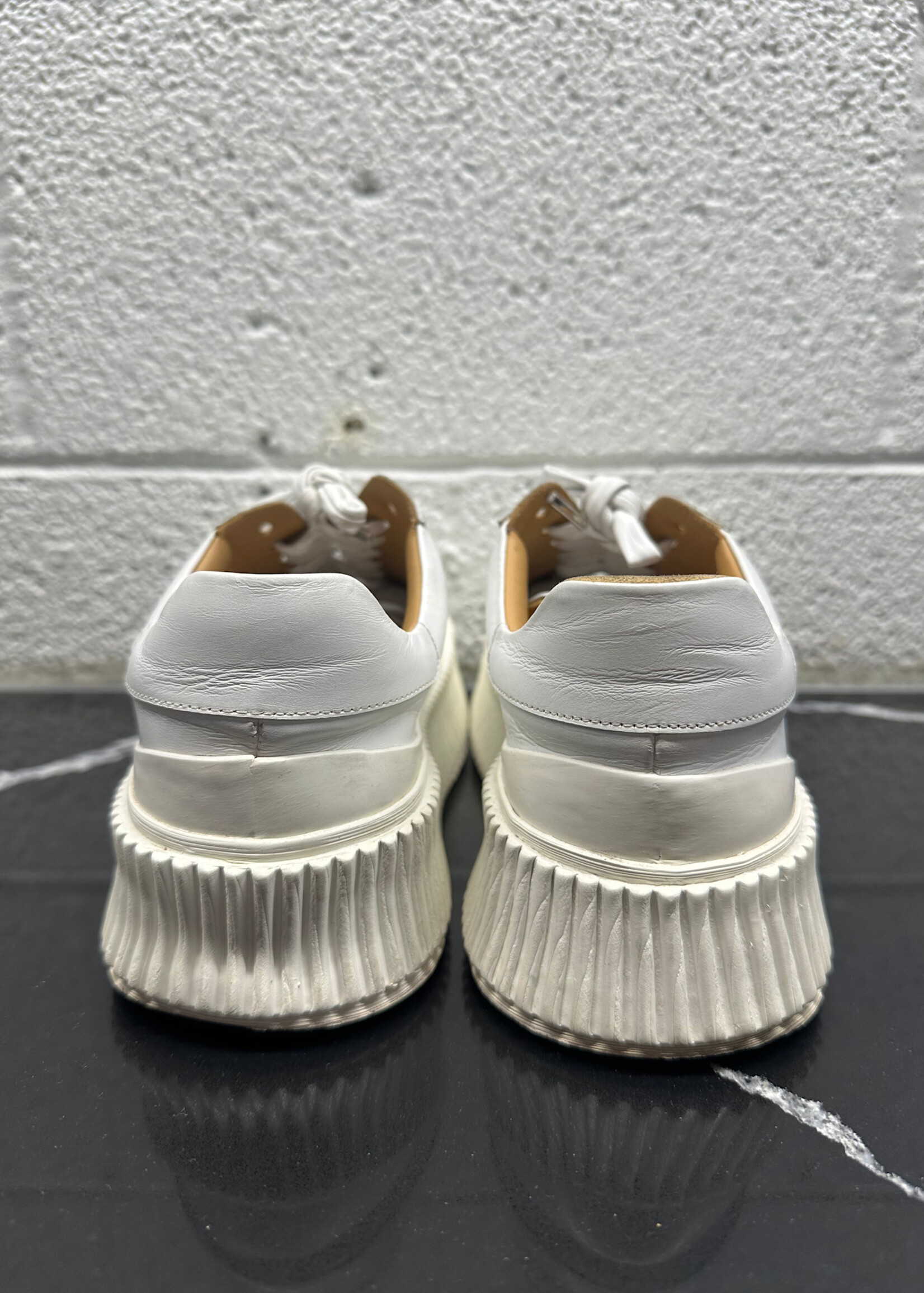 Jil Sander White Platform Sneakers 37/7