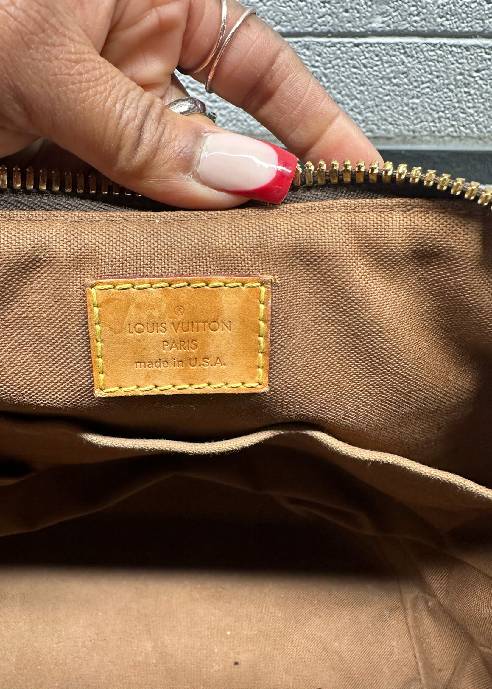 Louis Vuitton Palermo Handbag AS IS