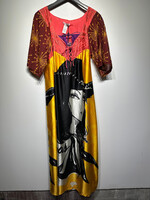 NWT Custo Barcelona Silk Maxi Dress 3/S