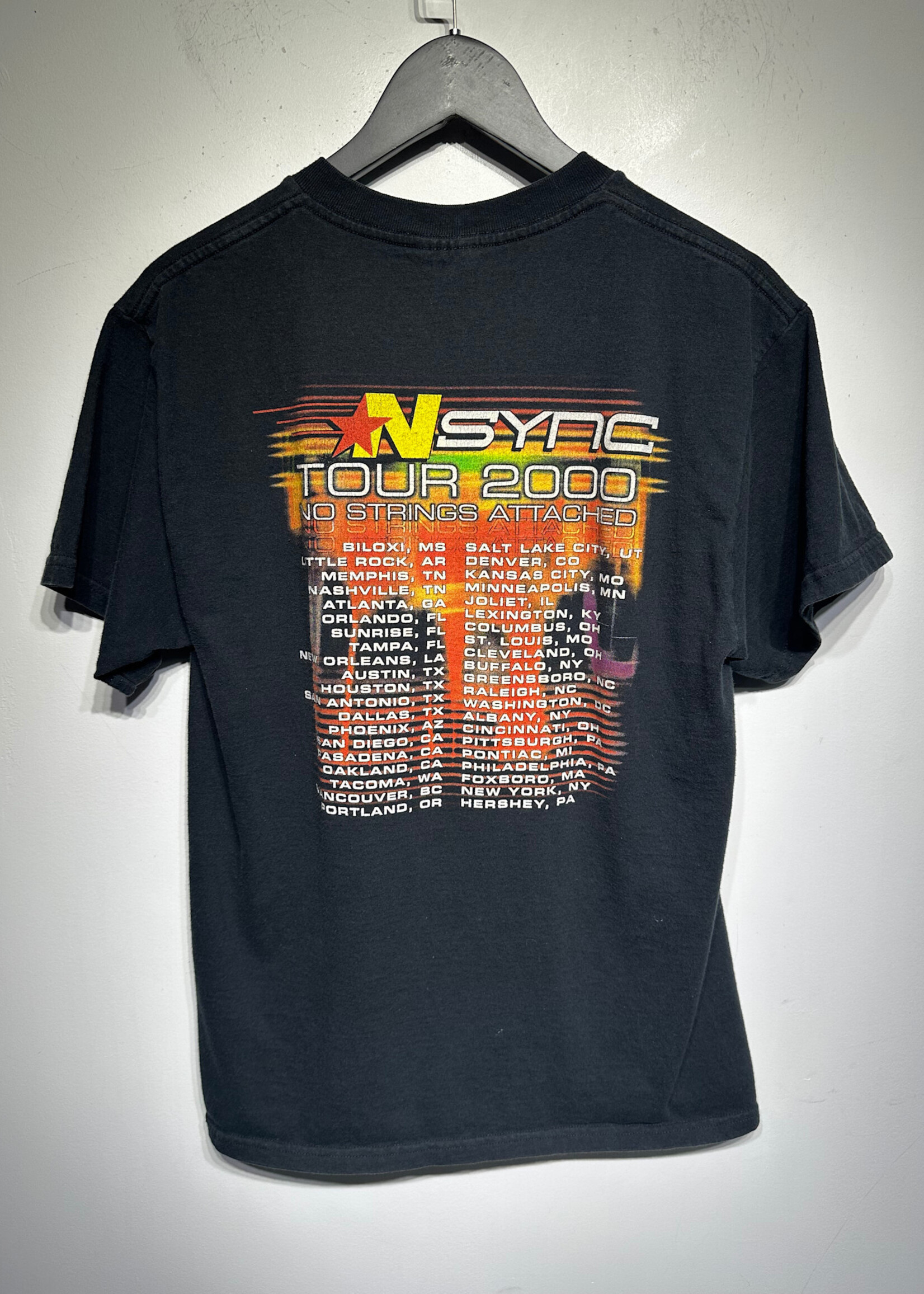 NSYNC 2000 No Strings Tour Tee Masc M