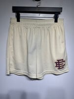Eric Emmanuel Cream Logo Shorts Masc 32-34