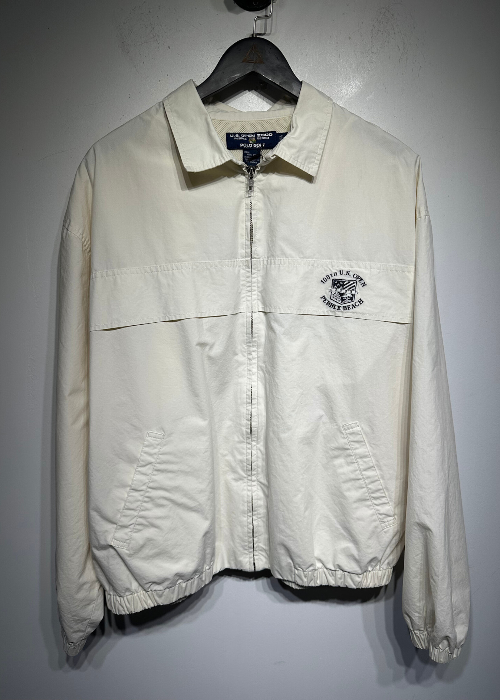 Polo US Open White Zip Jacket XL