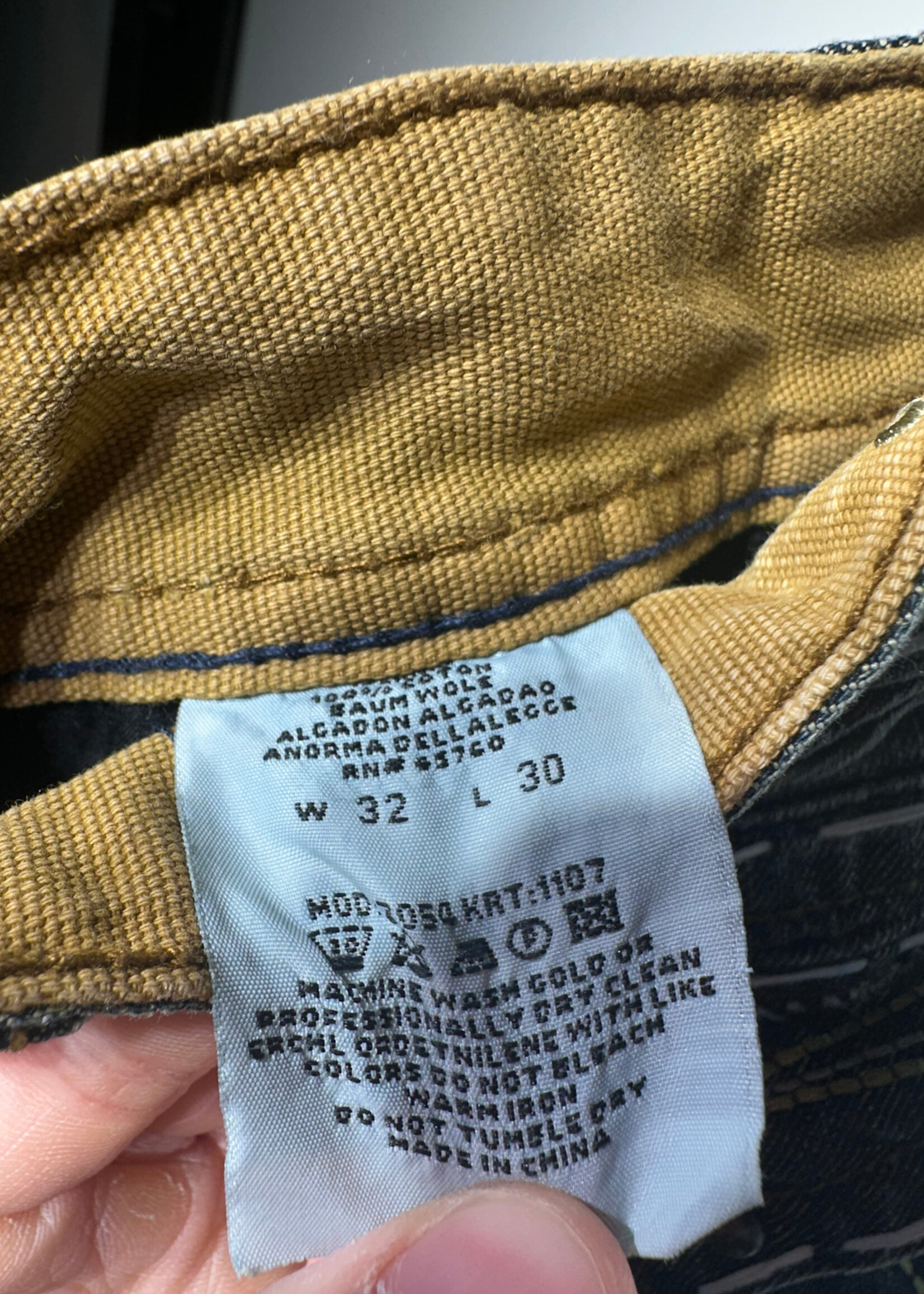 Baggio Jeans Green Blue Wash Y2K Jeans Masc 32