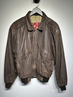 Mirage Vintage Brown Leather Jacket M