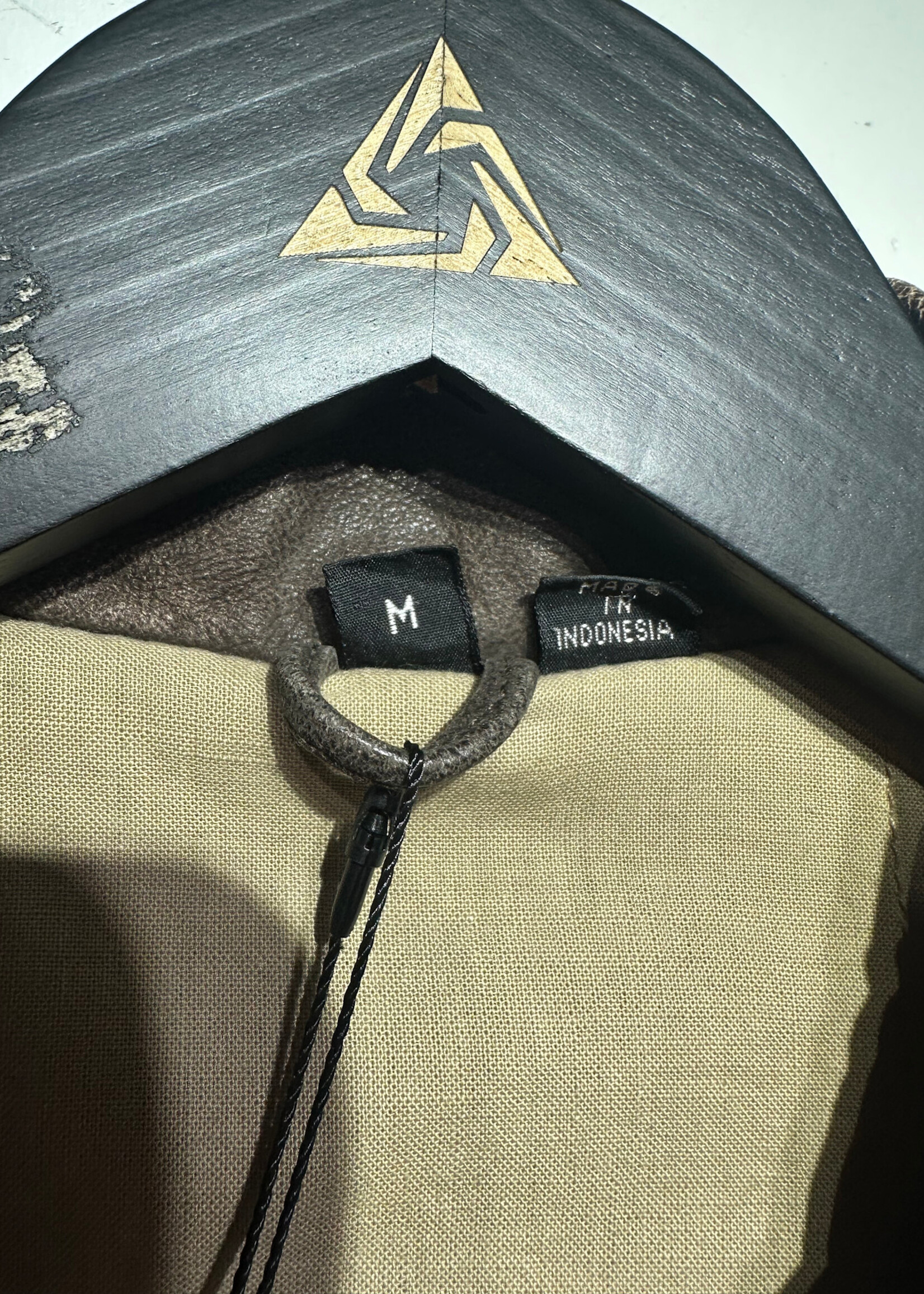 Mirage Vintage Brown Leather Jacket M